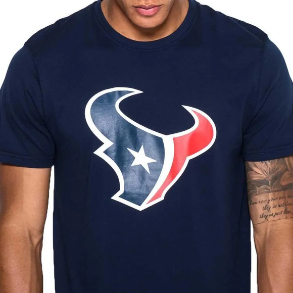 Fanatics Pro Line Men's Medium Houston Texans Watson #4‎ Navy Short Sleeve Shirt - Picture 1 of 4